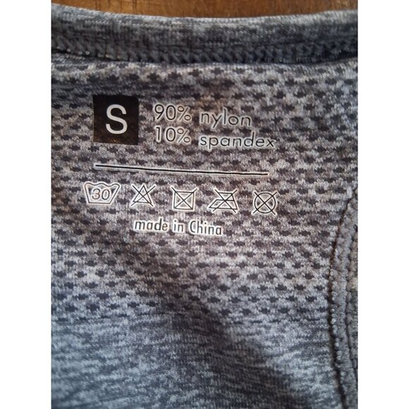 Gymshark Seamless Grey Racerback Sports Bra size S - Picture 2 of 6